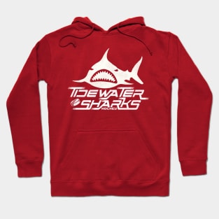 Defunct Tidewater Sharks Hockey Team Hoodie